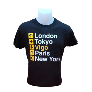 Camiseta Cidades - Imaxe 1