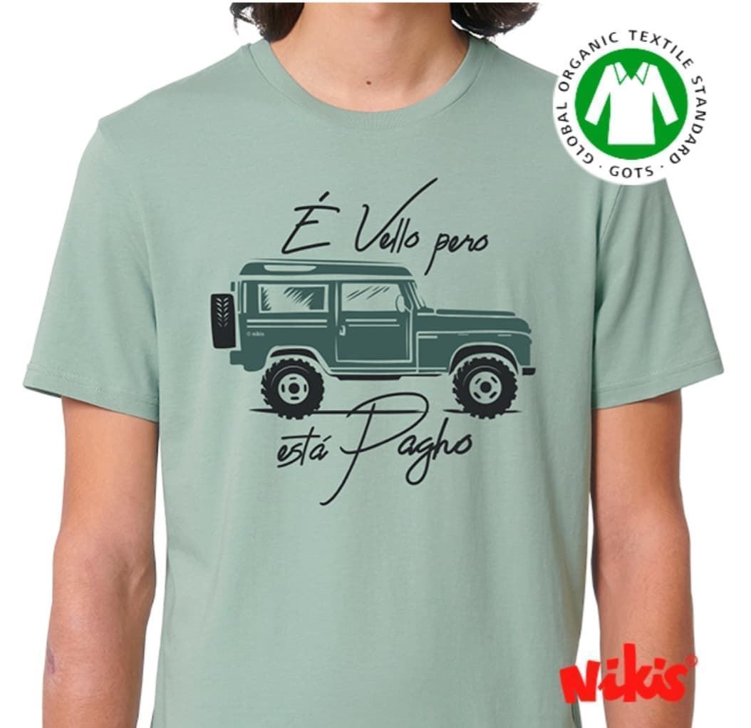 Camiseta É Vello Pero Está Pagho - Imaxe 1