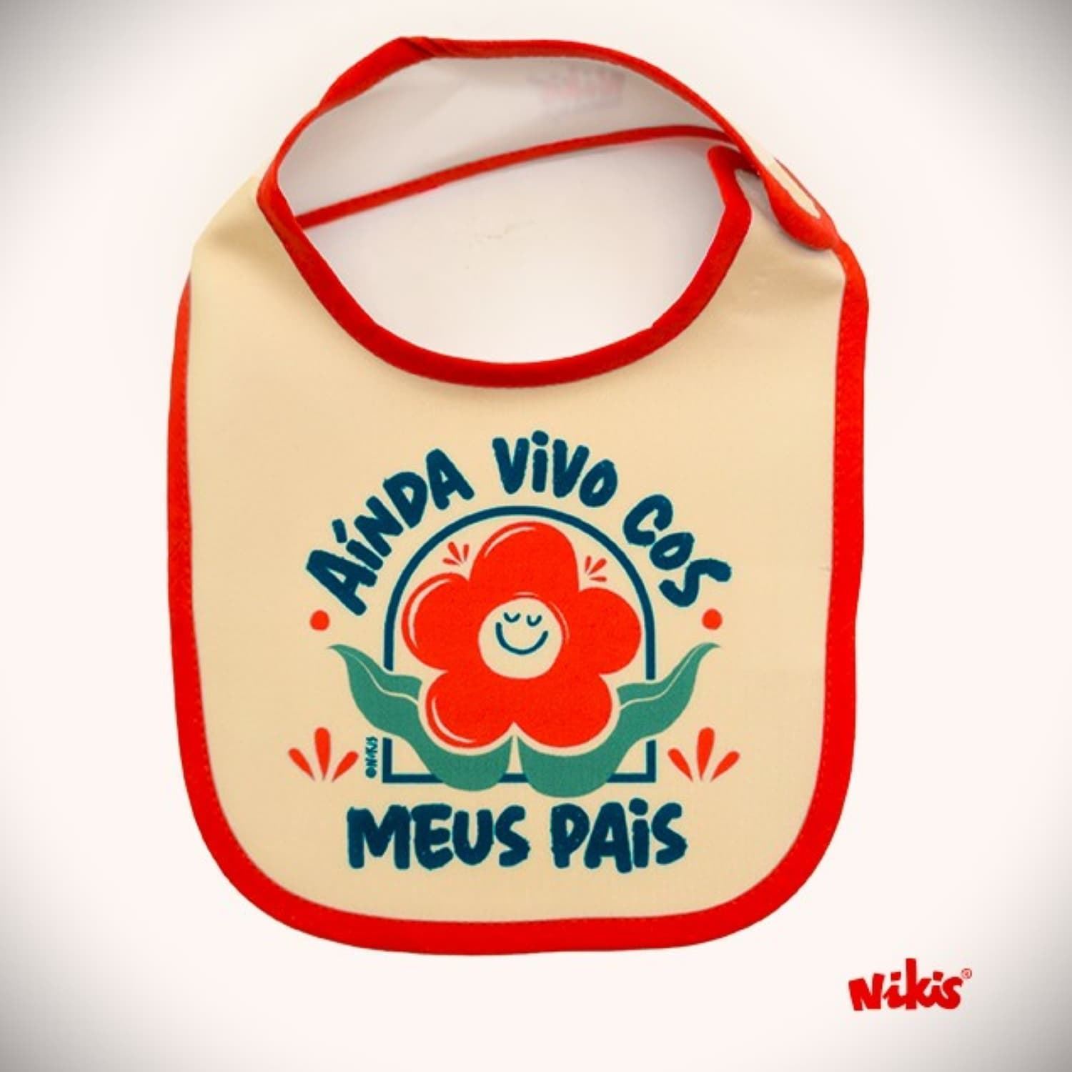 Babero Aínda Vivo Cos Meus Pais - Imagen 1