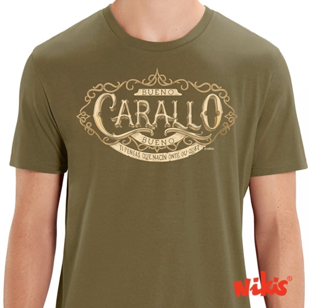 Camiseta Bueno Carallo Bueno - Imagen 1