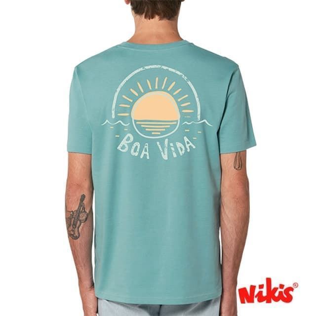 Camiseta Nikis Boa Vida Verde - Imagen 2