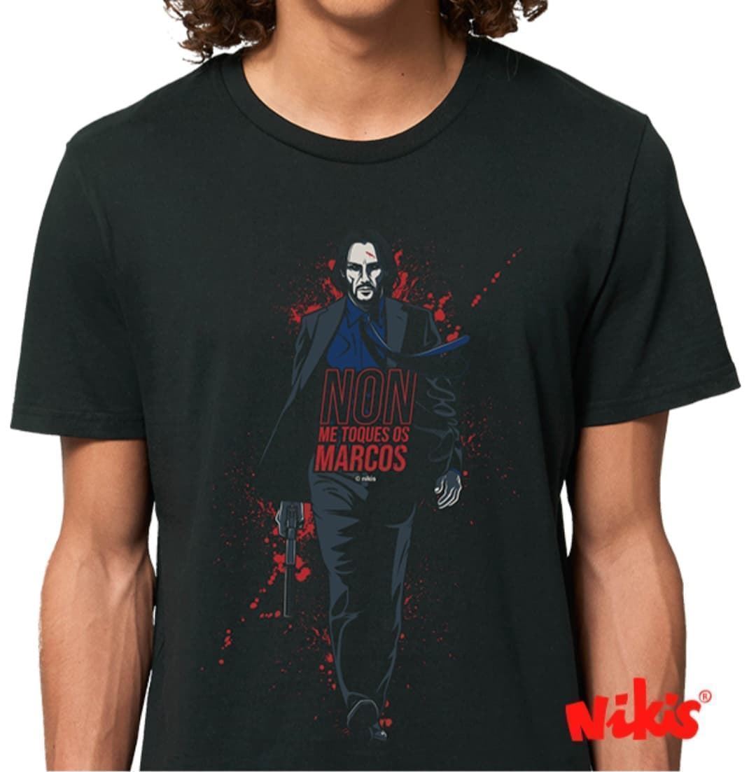 Camiseta Nikis Non Me Toques - Imagen 1