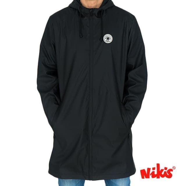 Chaqueta impermeable joven Style negro - Imagen 1