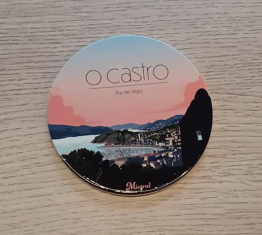 Posavasos O Castro (Vigo) - Imagen 1