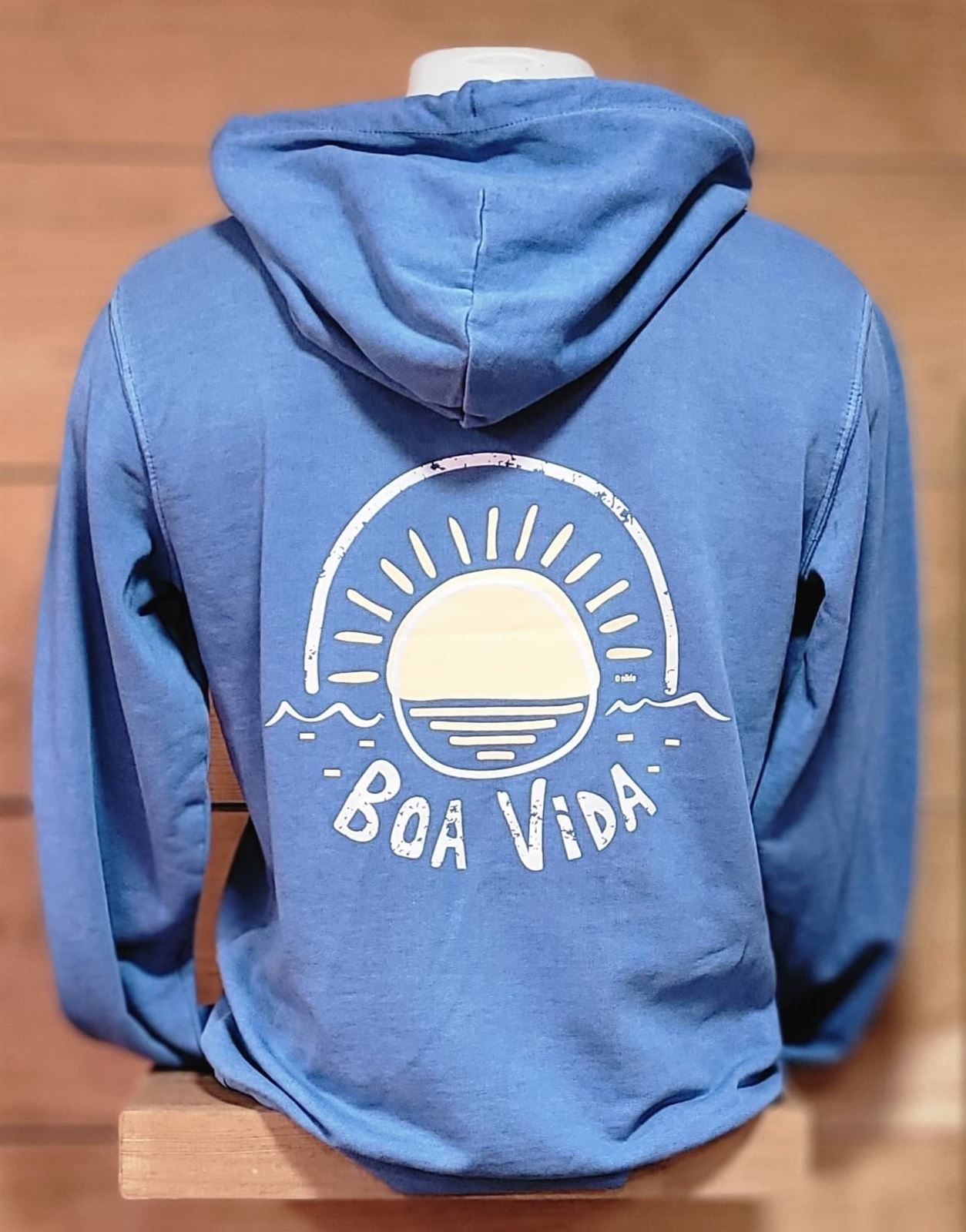 Sudadera Buena Vida Azul - Imagen 1