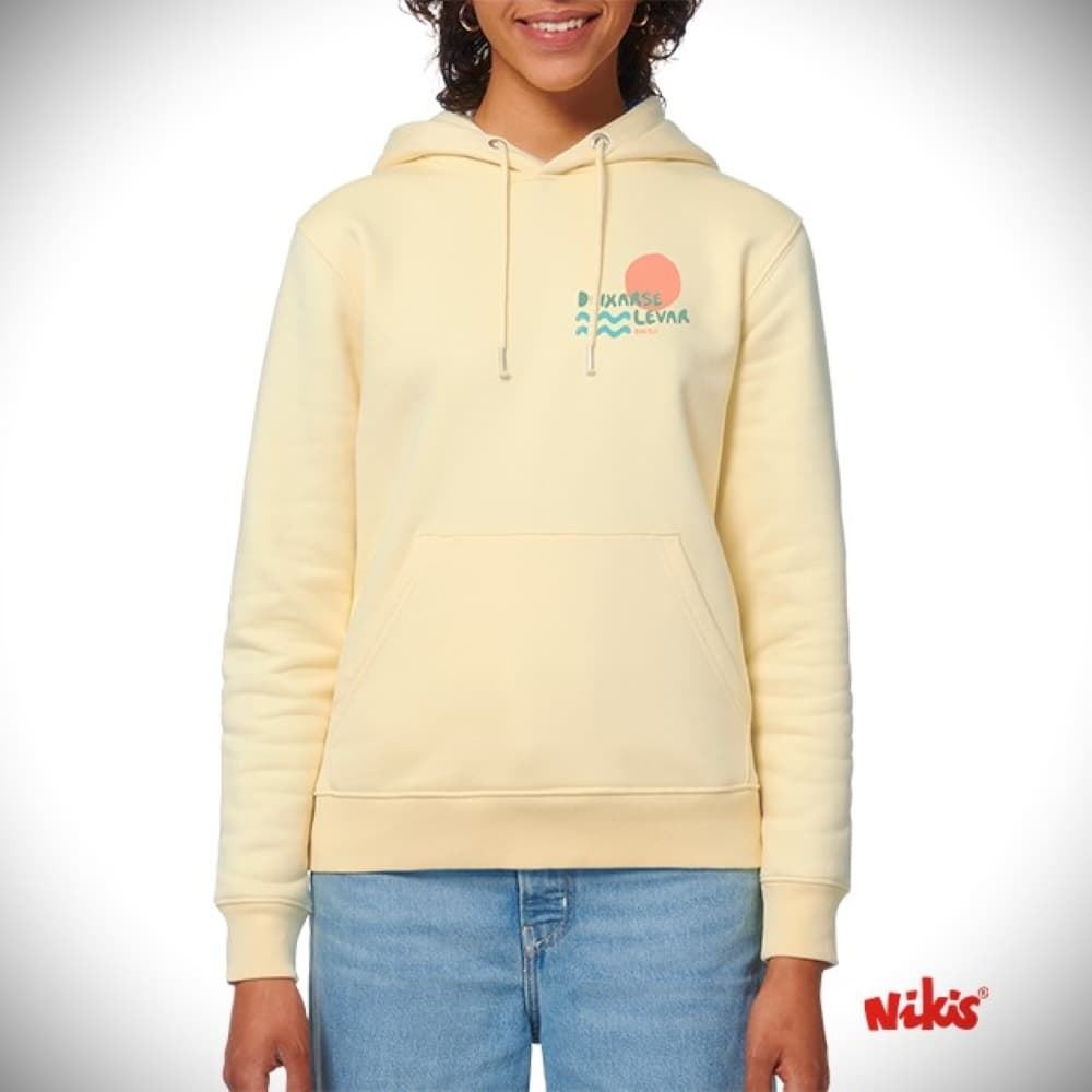 SUDADERA DEIXARSE LEVAR AMARILLA - Imagen 2