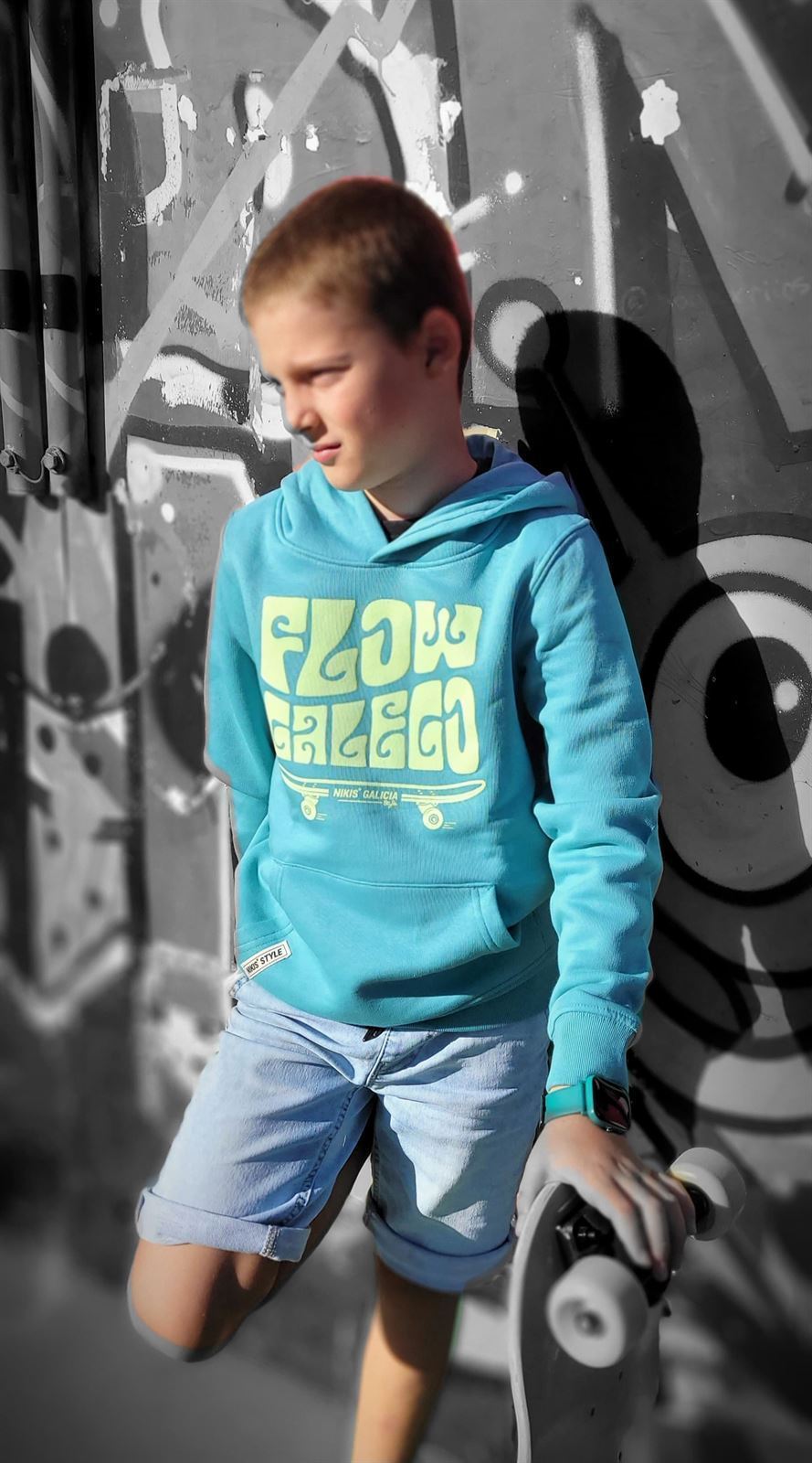 Sudadera Flow Galego Niñ@s - Imagen 3