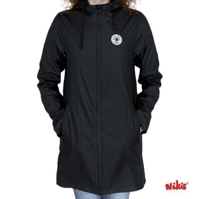 Chaqueta Impermeable moza Style negro - Imaxe 1